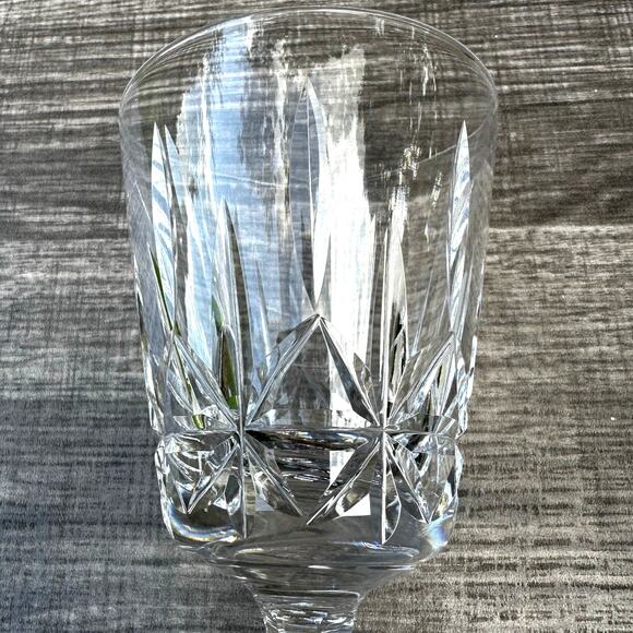 Waterford Crystal Vintage Ireland Rosslare 6.75" Water Goblet-Exquisite - Picture 4 of 5